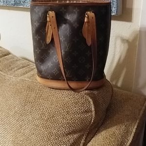 LV bucket bag